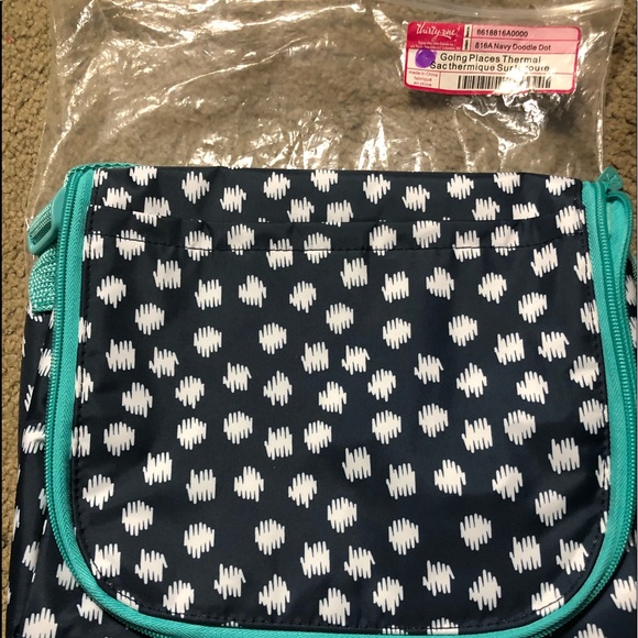 thirty-one Other - Thirty One Going Places Thermal Navy White Dot NIP
